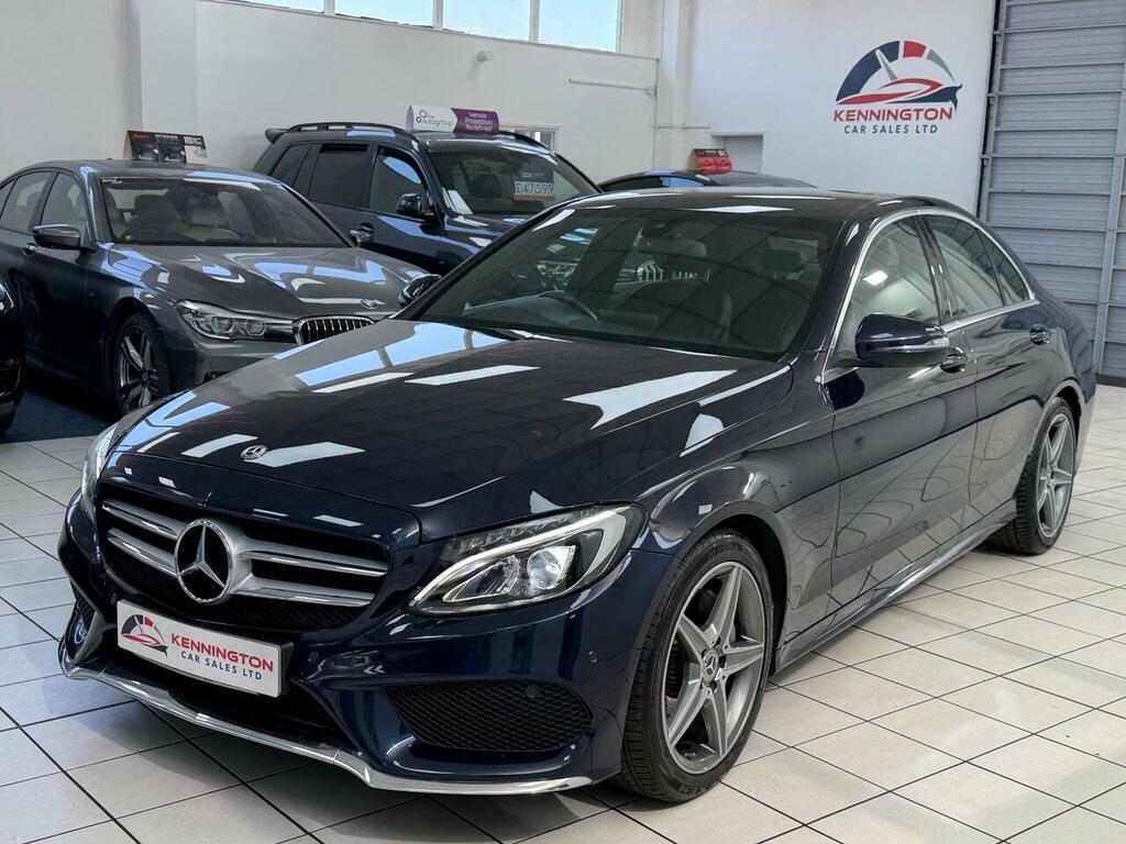 Mercedes-Benz C Class 2.1 C220d Amg Line G-tronic Euro 6 Ss LM18FFP Blue #5