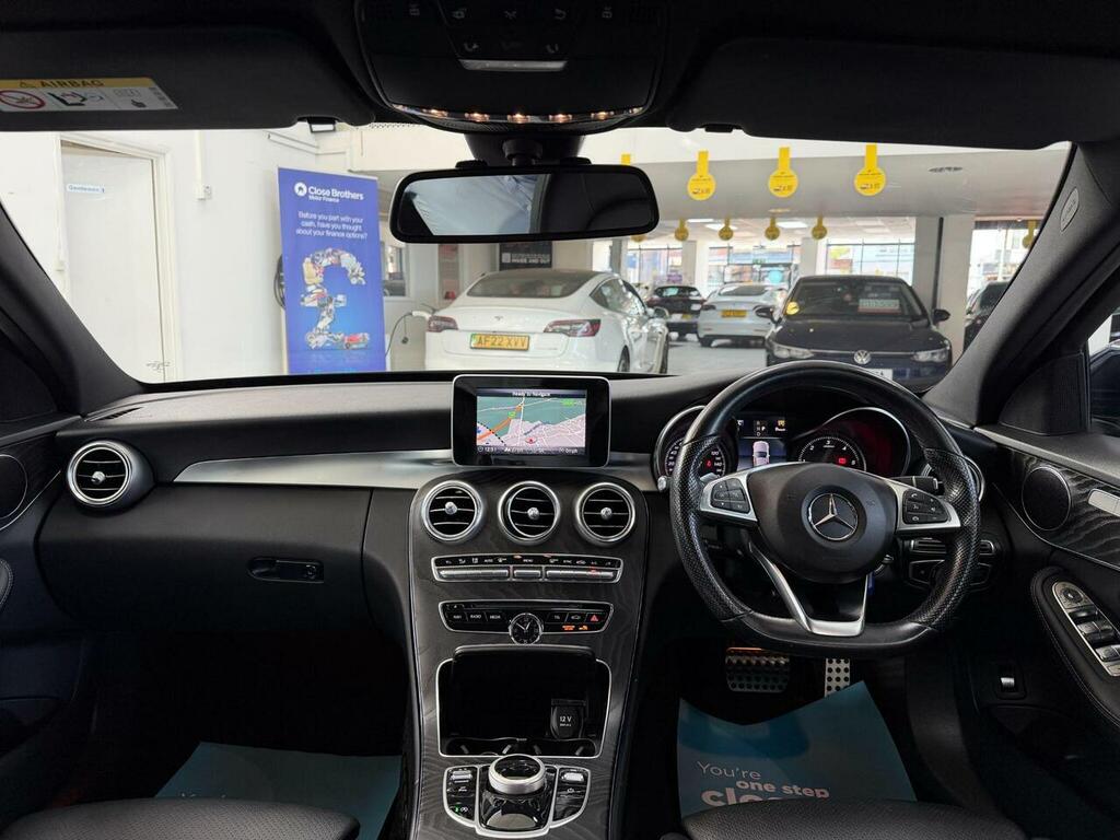 Mercedes-Benz C Class 2.1 C220d Amg Line G-tronic Euro 6 Ss LM18FFP Blue