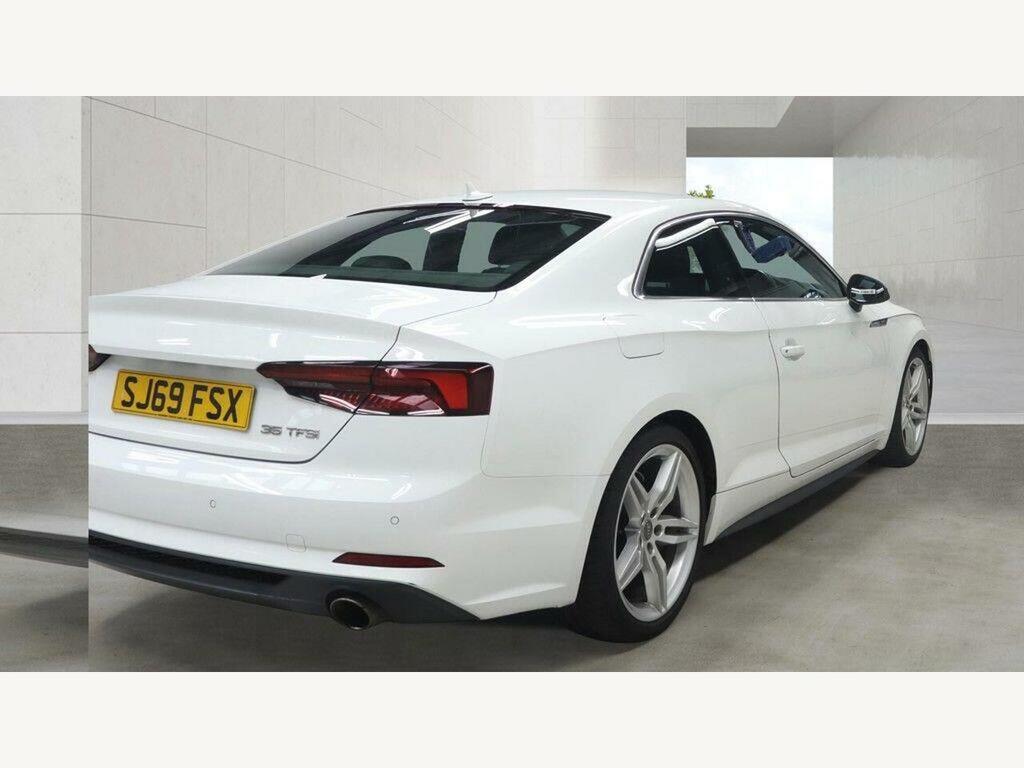Audi A5 2.0 Tfsi 35 S Line S Tronic Euro 6 Ss White #6
