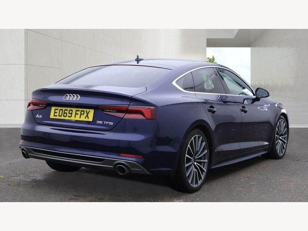 Audi A5 2.0 Tfsi 35 S Line Sportback S Tronic Euro 6 Ss Blue #6