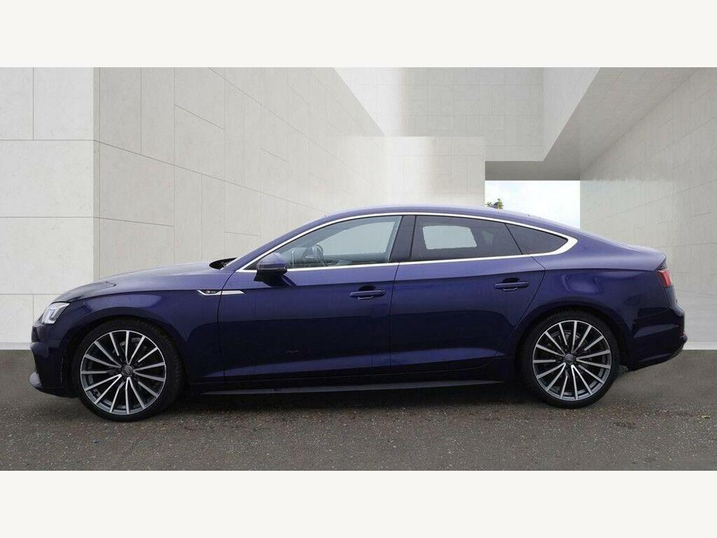 Audi A5 2.0 Tfsi 35 S Line Sportback S Tronic Euro 6 Ss Blue #4