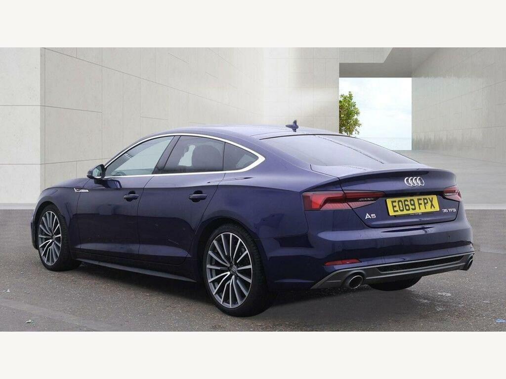 Audi A5 2.0 Tfsi 35 S Line Sportback S Tronic Euro 6 Ss Blue #3