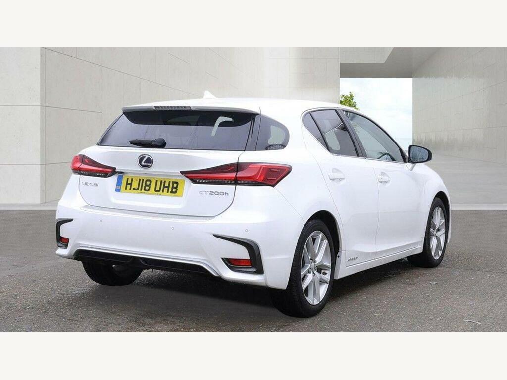 Lexus CT 1.8 200H Luxury Cvt Euro 6 Ss White #6