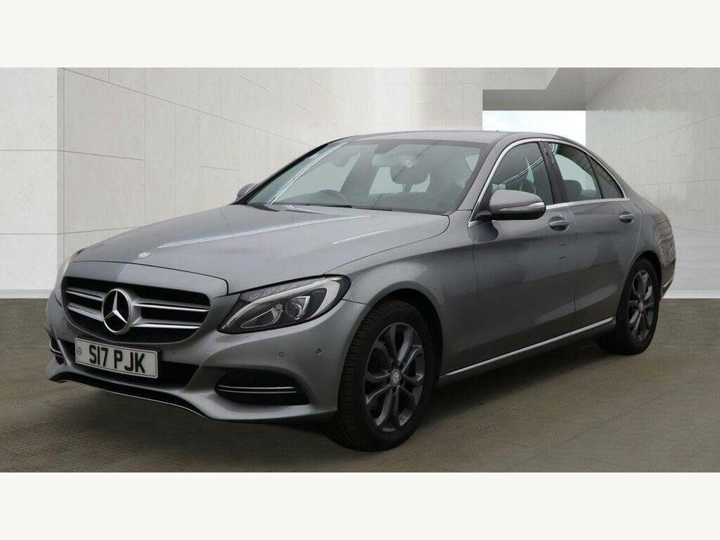 Mercedes-Benz C Class Saloon 2.1 C250 Bluetec Amg Line G-tronic Euro 6 White #1