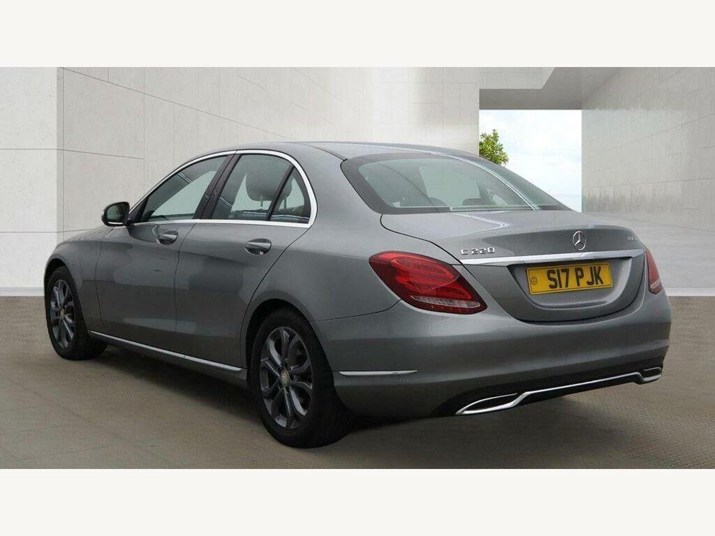 Mercedes-Benz C Class Saloon 2.1 C250 Bluetec Amg Line G-tronic Euro 6 White #2