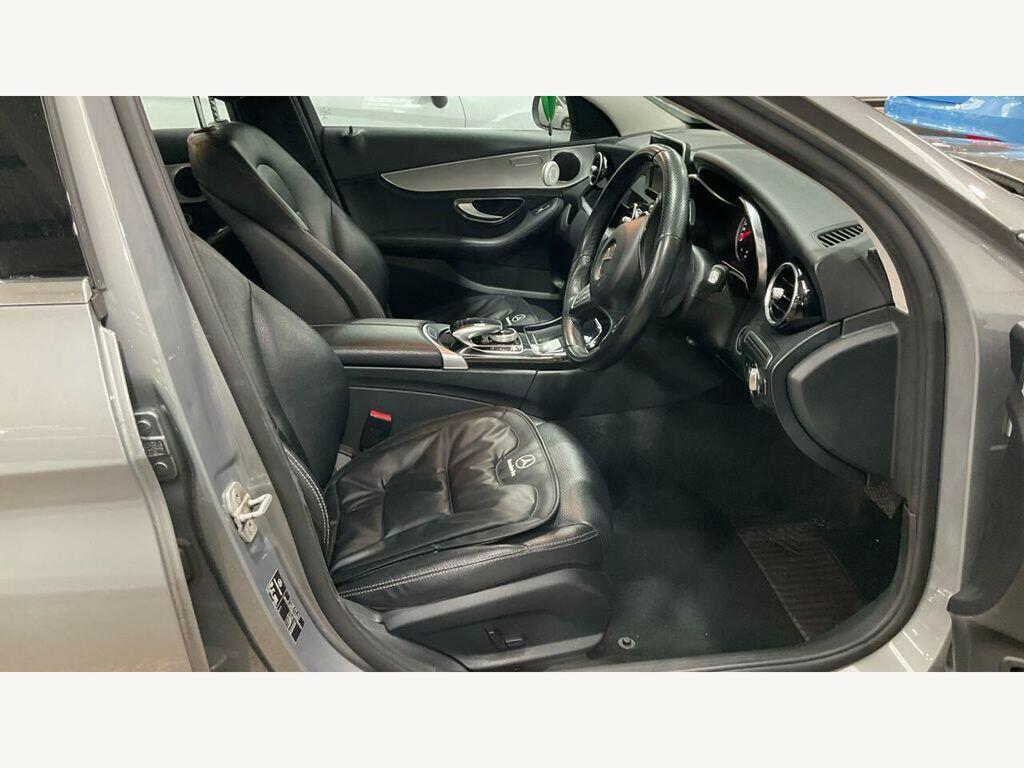 Mercedes-Benz C Class Saloon 2.1 C250 Bluetec Amg Line G-tronic Euro 6 White #6