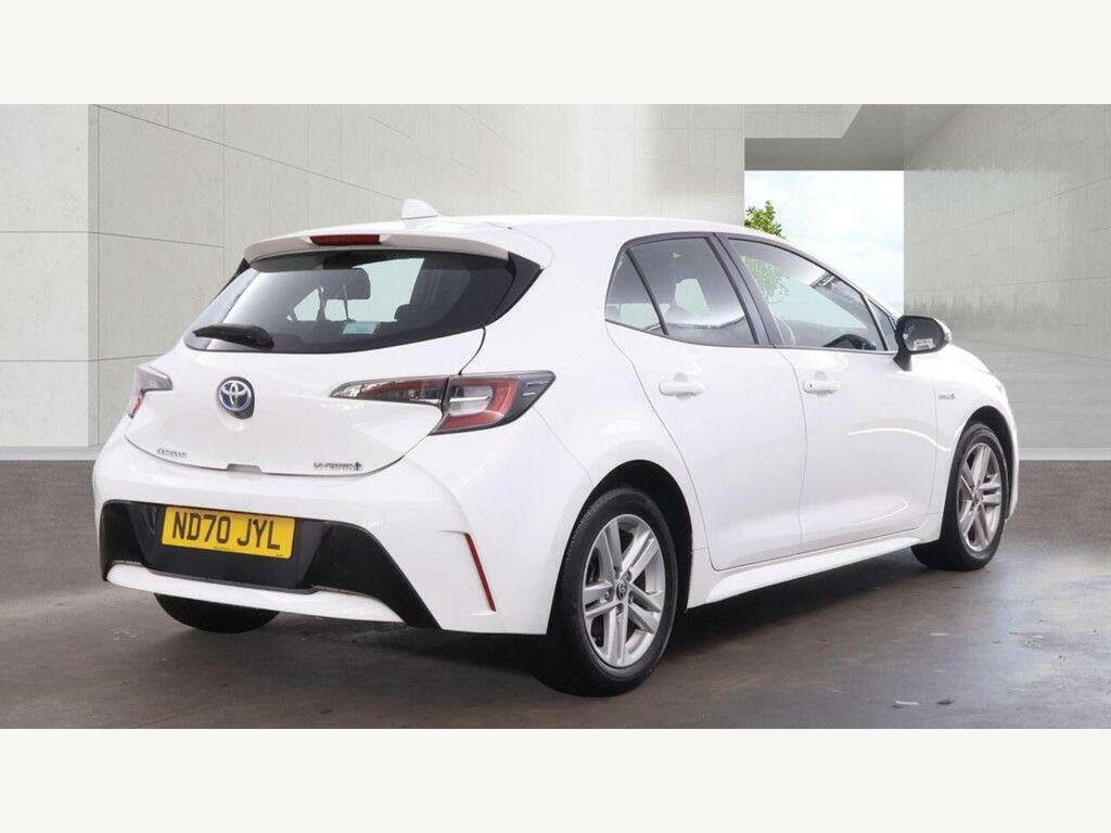 Toyota Corolla 1.8 Vvt-h Icon Cvt Euro 6 Ss White #6