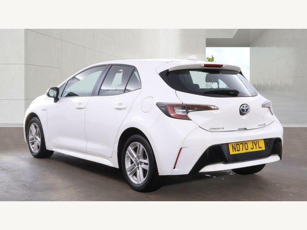 Toyota Corolla 1.8 Vvt-h Icon Cvt Euro 6 Ss White #3