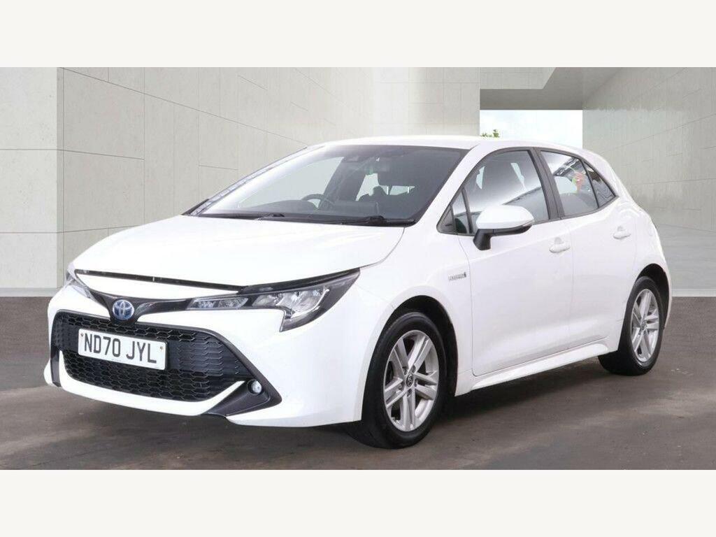 Toyota Corolla 1.8 Vvt-h Icon Cvt Euro 6 Ss White #2