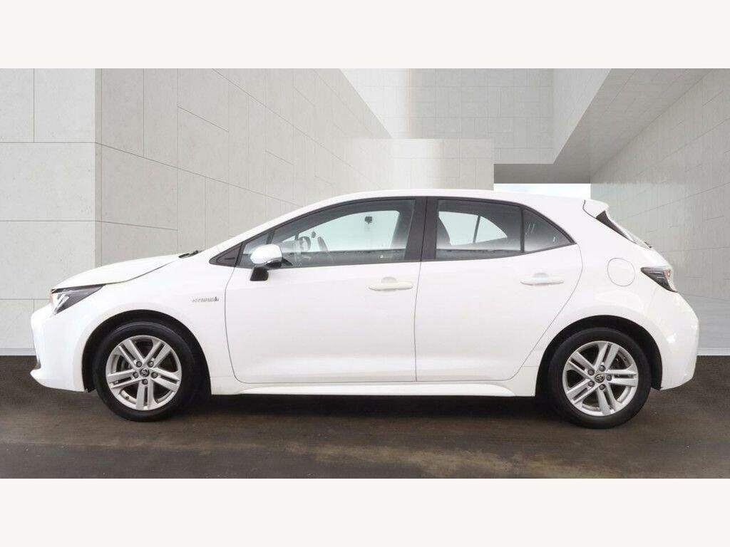 Toyota Corolla 1.8 Vvt-h Icon Cvt Euro 6 Ss White #4