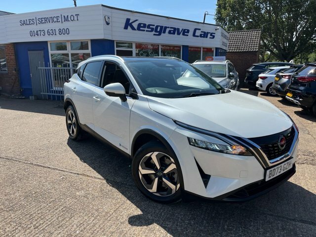 Nissan Qashqai 1.5 H E-power N-connecta Suv Hybrid Aut White