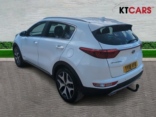 Kia Sportage Crdi Gt-line Suv White #4
