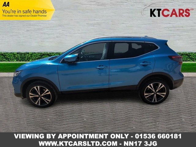 Nissan Qashqai Dig-t N-connecta Suv Blue #2