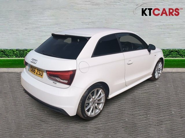 Audi A1 Tdi S Line Hatchback White #5