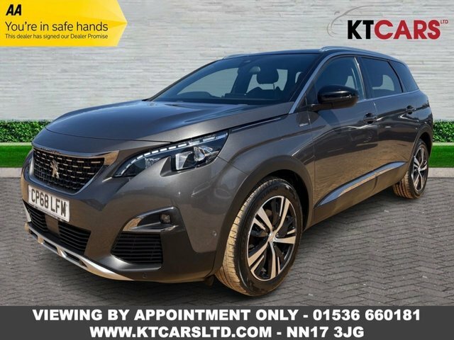 Peugeot 5008 Bluehdi Gt Line Suv Grey
