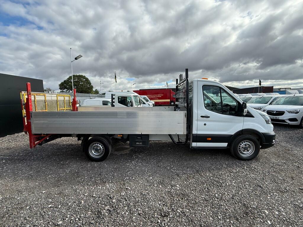 Ford Transit Custom 2.0 350 Ecoblue Leader Dropside MF20WNM White #5