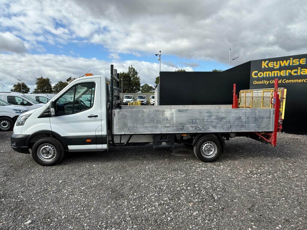 Ford Transit Custom 2.0 350 Ecoblue Leader Dropside MF20WNM White #3