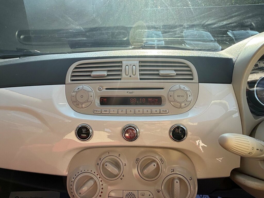 Fiat 500 62 Plate 1.2 Pop Start Stop Convertible -R White #23