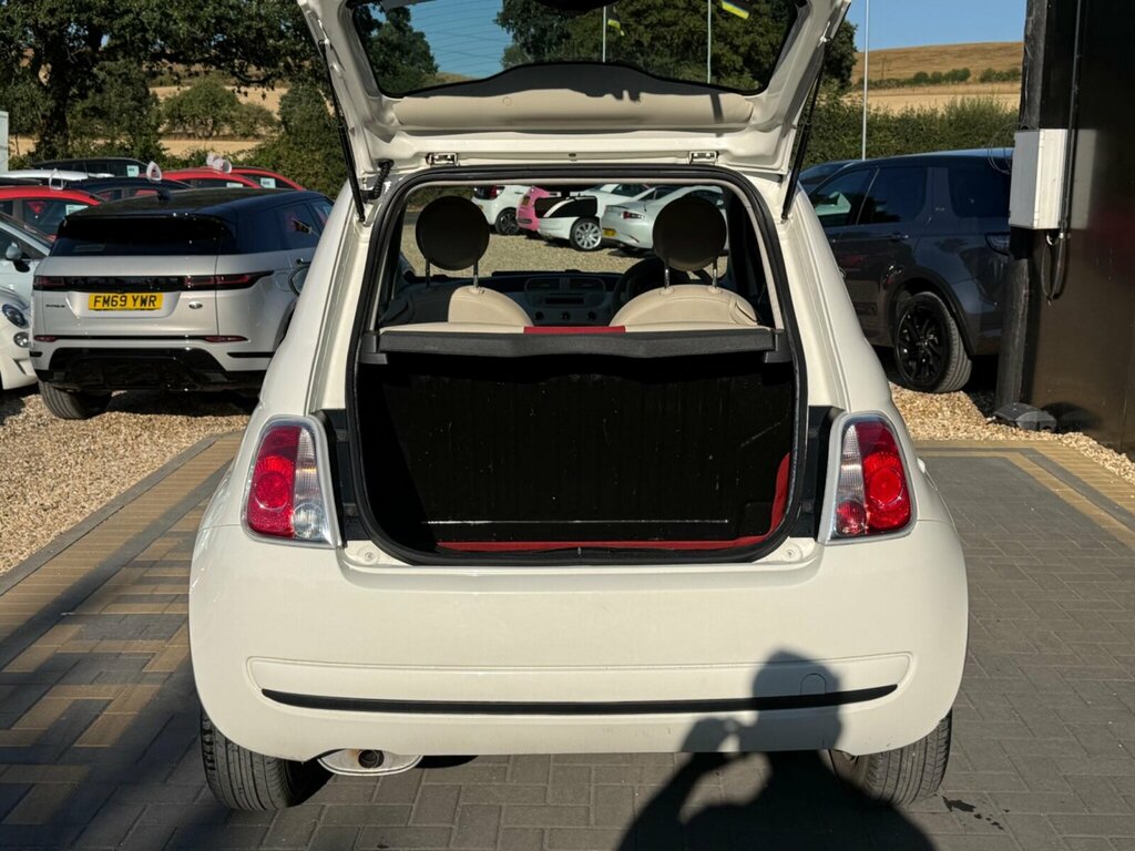 Fiat 500 62 Plate 1.2 Pop Start Stop Convertible -R White #19