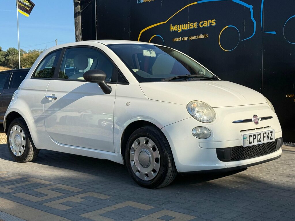 Fiat 500 62 Plate 1.2 Pop Start Stop Convertible -R White #7