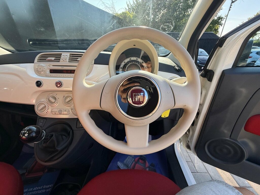 Fiat 500 62 Plate 1.2 Pop Start Stop Convertible -R White #20