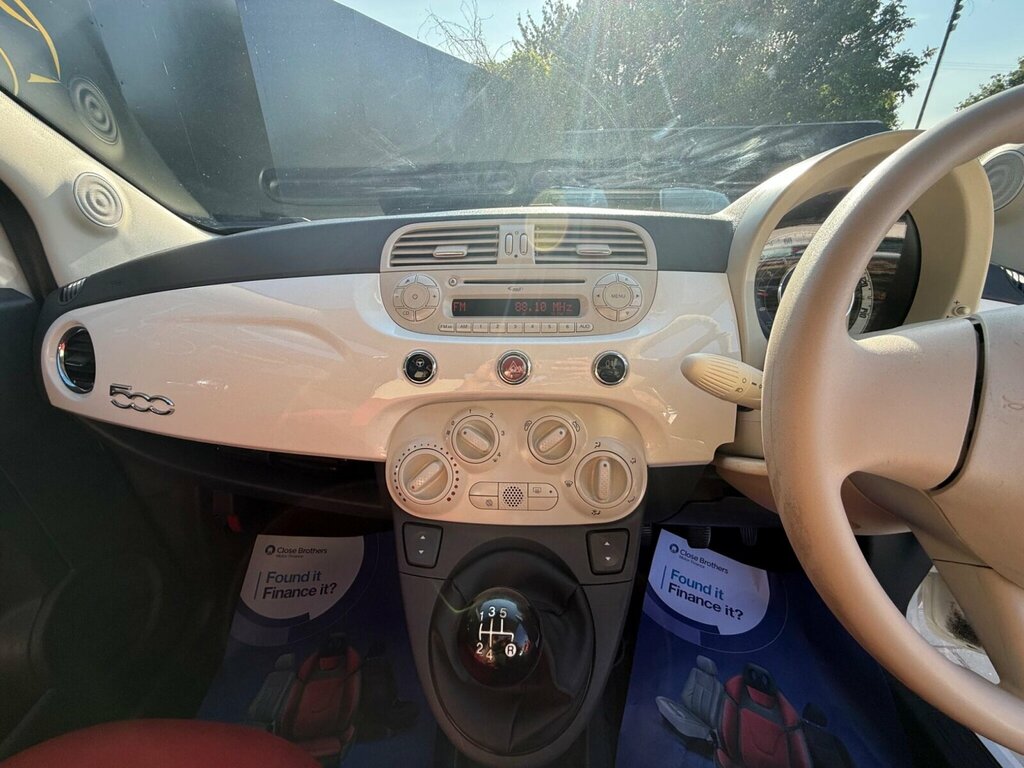 Fiat 500 62 Plate 1.2 Pop Start Stop Convertible -R White #24
