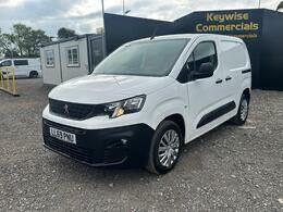 Peugeot Partner 1.5 Bluehdi 1000 Professional Standard Panel Van S White #3