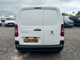 Peugeot Partner 1.5 Bluehdi 1000 Professional Standard Panel Van S White #6