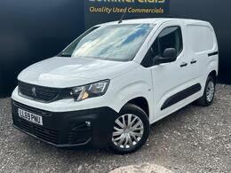 Peugeot Partner 1.5 Bluehdi 1000 Professional Standard Panel Van S White #2