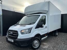 Ford Transit Custom 2.0 350 Ecoblue Leader Luton Rwd White #2