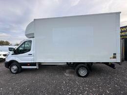 Ford Transit Custom 2.0 350 Ecoblue Leader Luton Rwd White #4