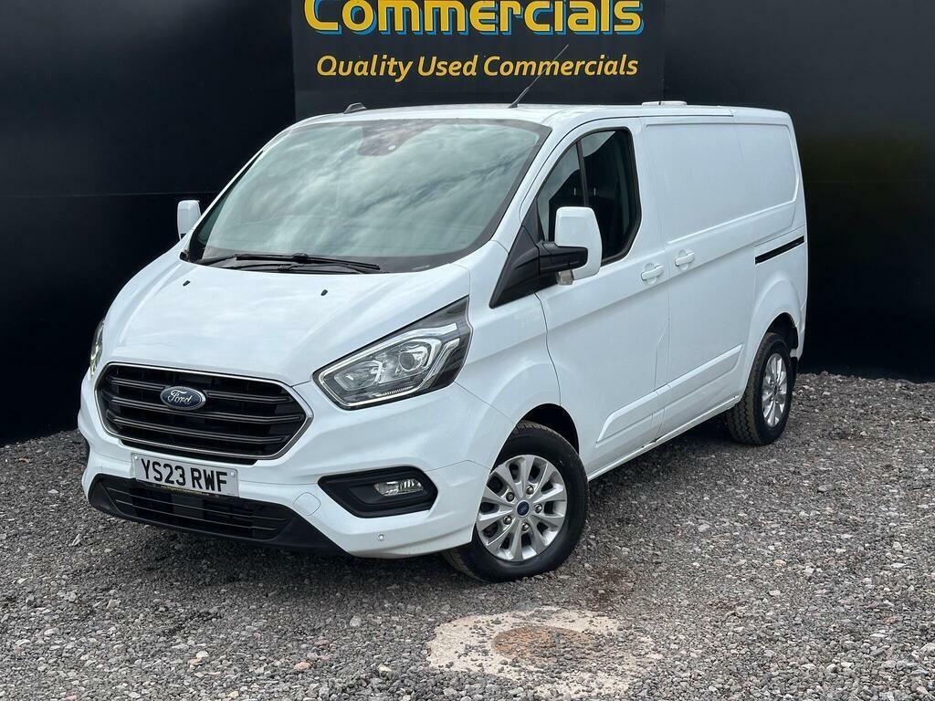 Ford Transit Custom 2.0 300 Ecoblue Limited L1 H1 Euro 6 Ss White #2