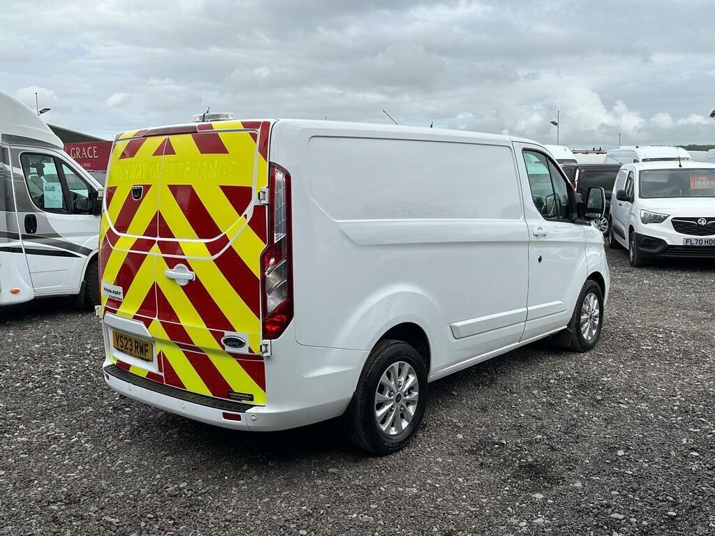 Ford Transit Custom 2.0 300 Ecoblue Limited L1 H1 Euro 6 Ss White #6