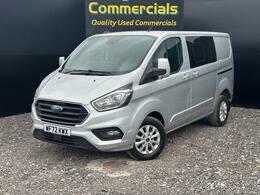 Ford Transit Custom 2.0 320 Ecoblue Limited Crew Van L1 H1 Euro 6 Ss Silver #2