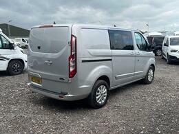Ford Transit Custom 2.0 320 Ecoblue Limited Crew Van L1 H1 Euro 6 Ss Silver #6