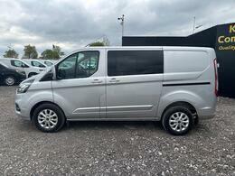 Ford Transit Custom 2.0 320 Ecoblue Limited Crew Van L1 H1 Euro 6 Ss Silver #3