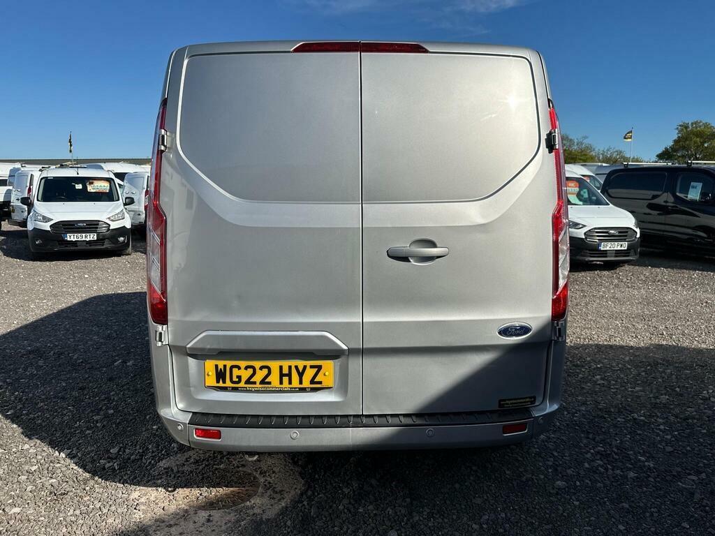 Ford Transit Custom 2.0 280 Ecoblue Limited L1 H1 Euro 6 Ss Silver #5