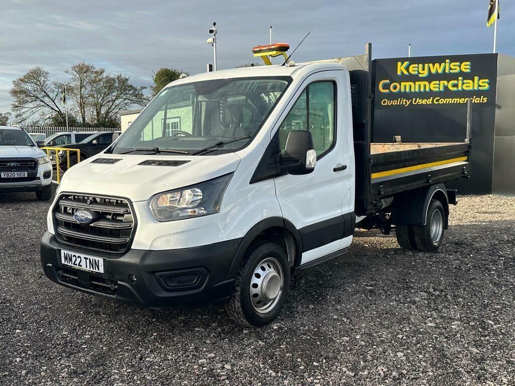 Ford Transit Custom 2.0 350 Ecoblue Leader Tipper Rw White #3