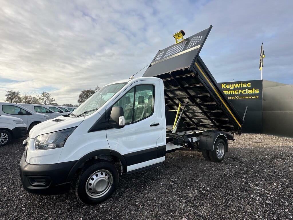 Ford Transit Custom 2.0 350 Ecoblue Leader Tipper Rw White #4