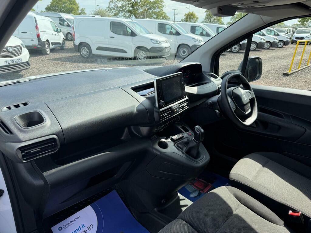 Peugeot Partner 1000 1.5 Bluehdi 100 Professional Van White #18