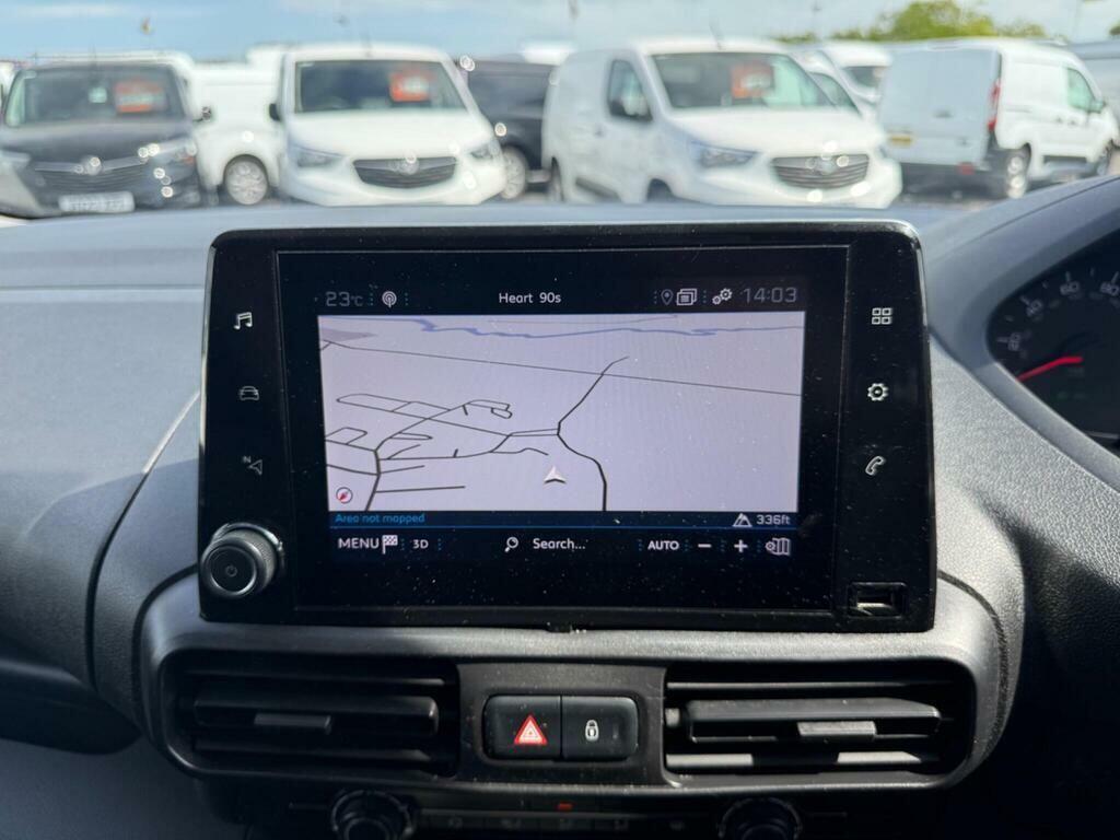 Peugeot Partner 1000 1.5 Bluehdi 100 Professional Van White #21