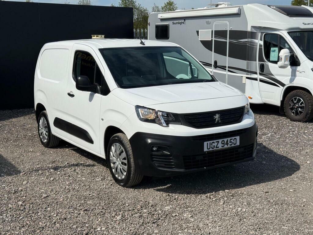 Peugeot Partner 1000 1.5 Bluehdi 100 Professional Van White #8