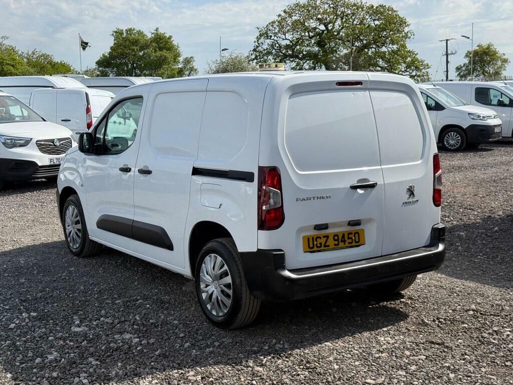 Peugeot Partner 1.5 Bluehdi 1000 Professional Premium Standard Pan White #4