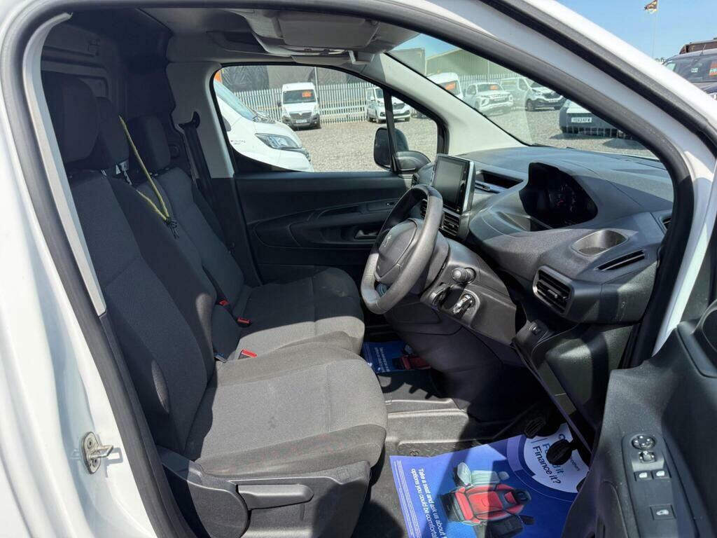 Peugeot Partner 1000 1.5 Bluehdi 100 Professional Van White #11