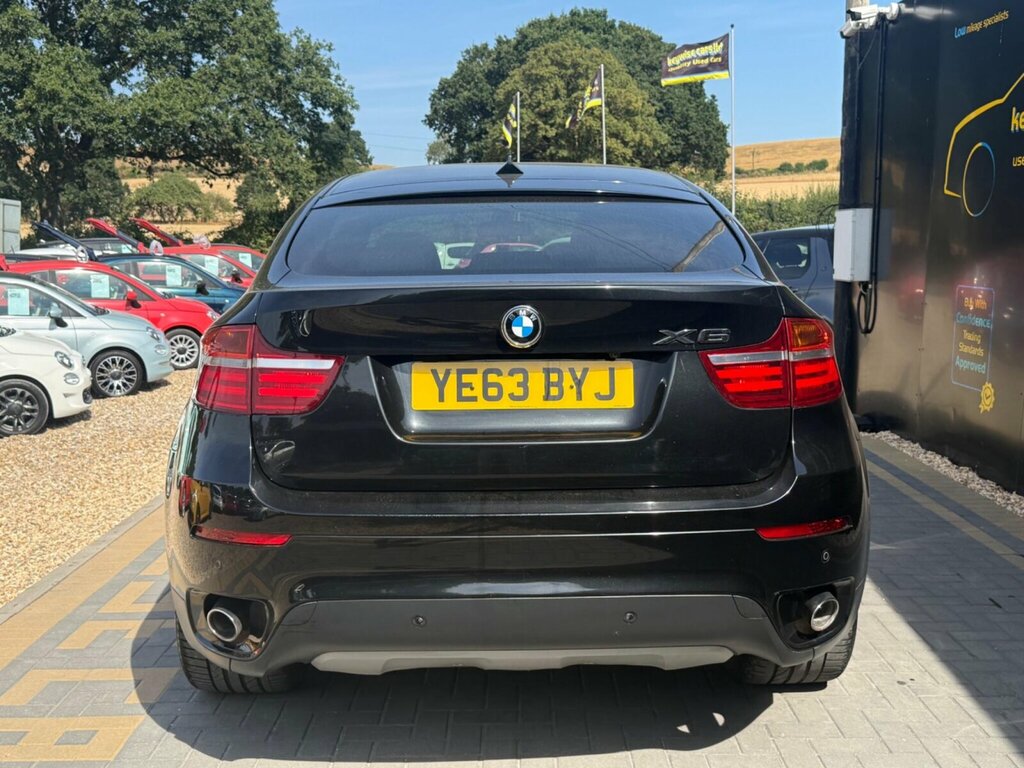 BMW X6 3.0 40D Xdrive Euro 5 Black #4