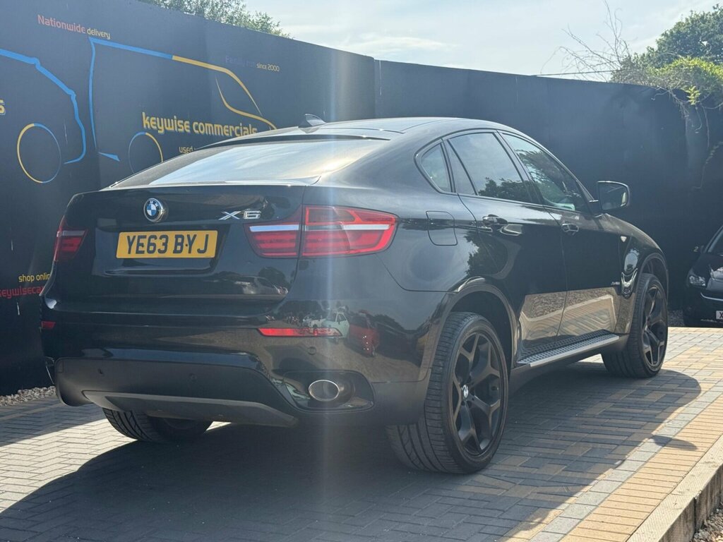 BMW X6 3.0 40D Xdrive Euro 5 Black #5