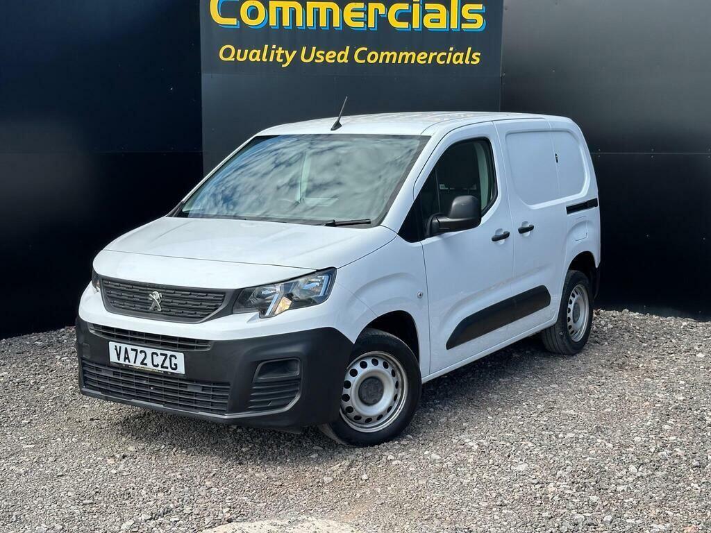 Peugeot Partner 1.5 Bluehdi 1000 Professional Premium Standard P White #2
