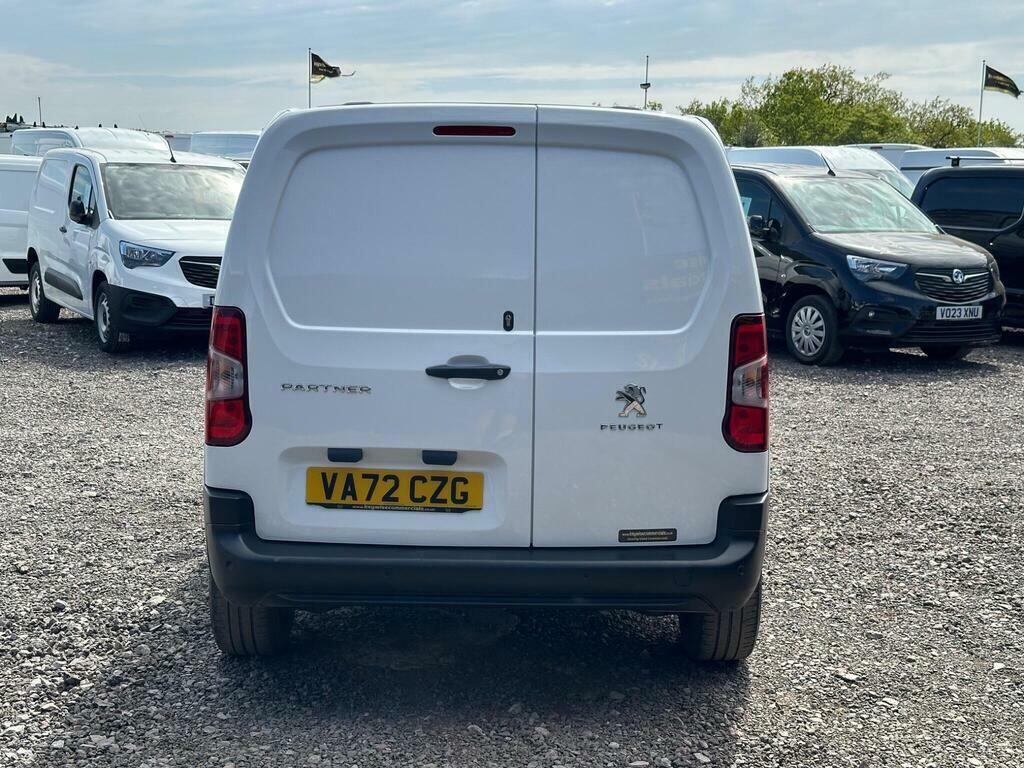 Peugeot Partner 1.5 Bluehdi 1000 Professional Premium Standard P White #5