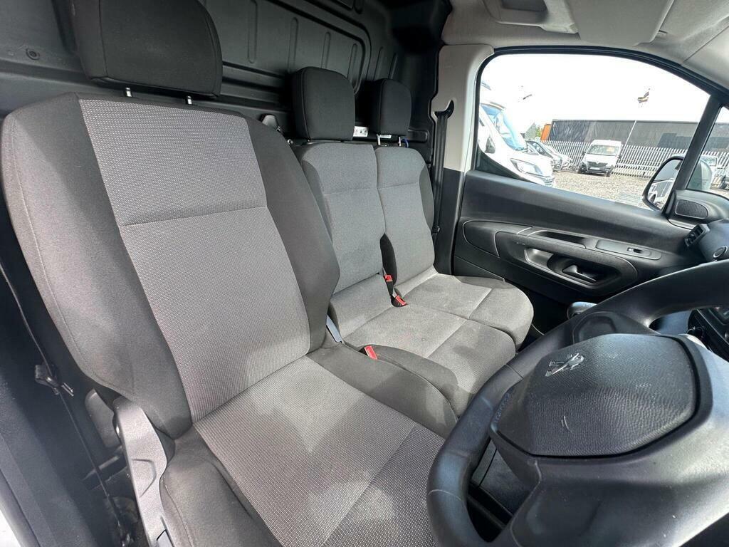 Peugeot Partner 1.5L Bluehdi 1000 Asphalt Premium Standard Panel White #12
