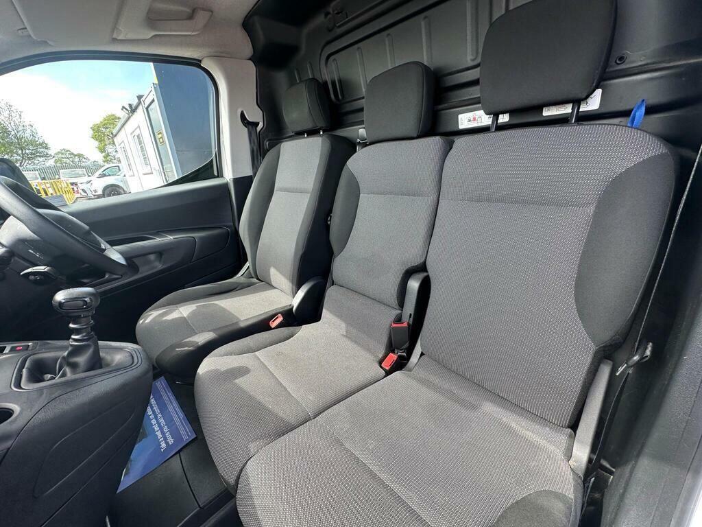 Peugeot Partner 1.5L Bluehdi 1000 Asphalt Premium Standard Panel White #16